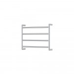 Kaya Heated Towel Rail, 600 x 450mm, Chrome
